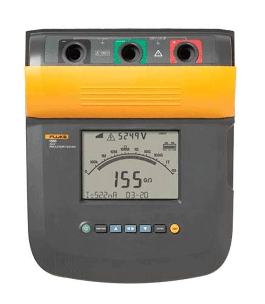 Fluke - FLUKE-1550C 1550C Insulation Resistance Tester, LCD Display, 2 Teraohms Resistance, 5kV Volt