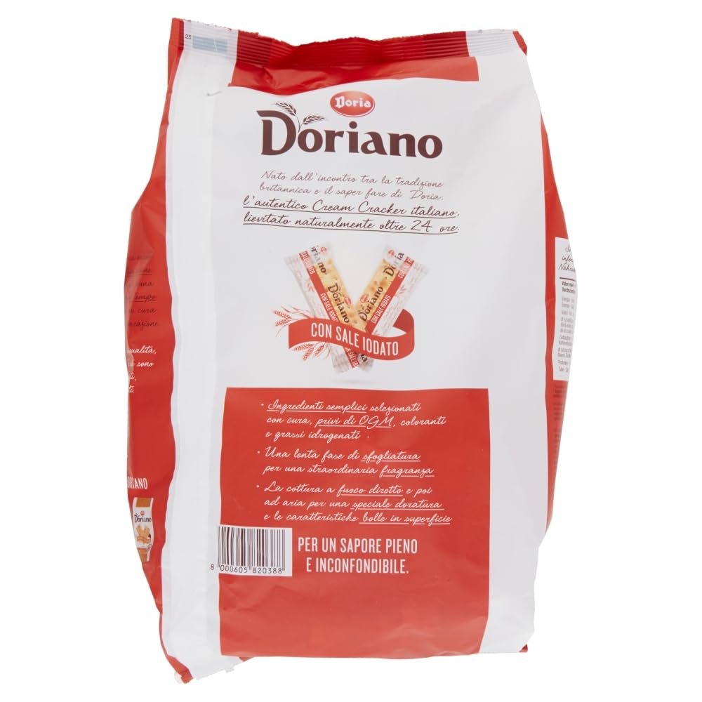 Italian Gourmet Cracker salati con sale iodato Salzgebäck fein 12 x 700g | Croccanti e friabili, ideal zu Käse, Antipasti, Aperitif und Lunchbox, Gesamtnettogewicht 8,4 kg + Kostenlos Polpa 400g