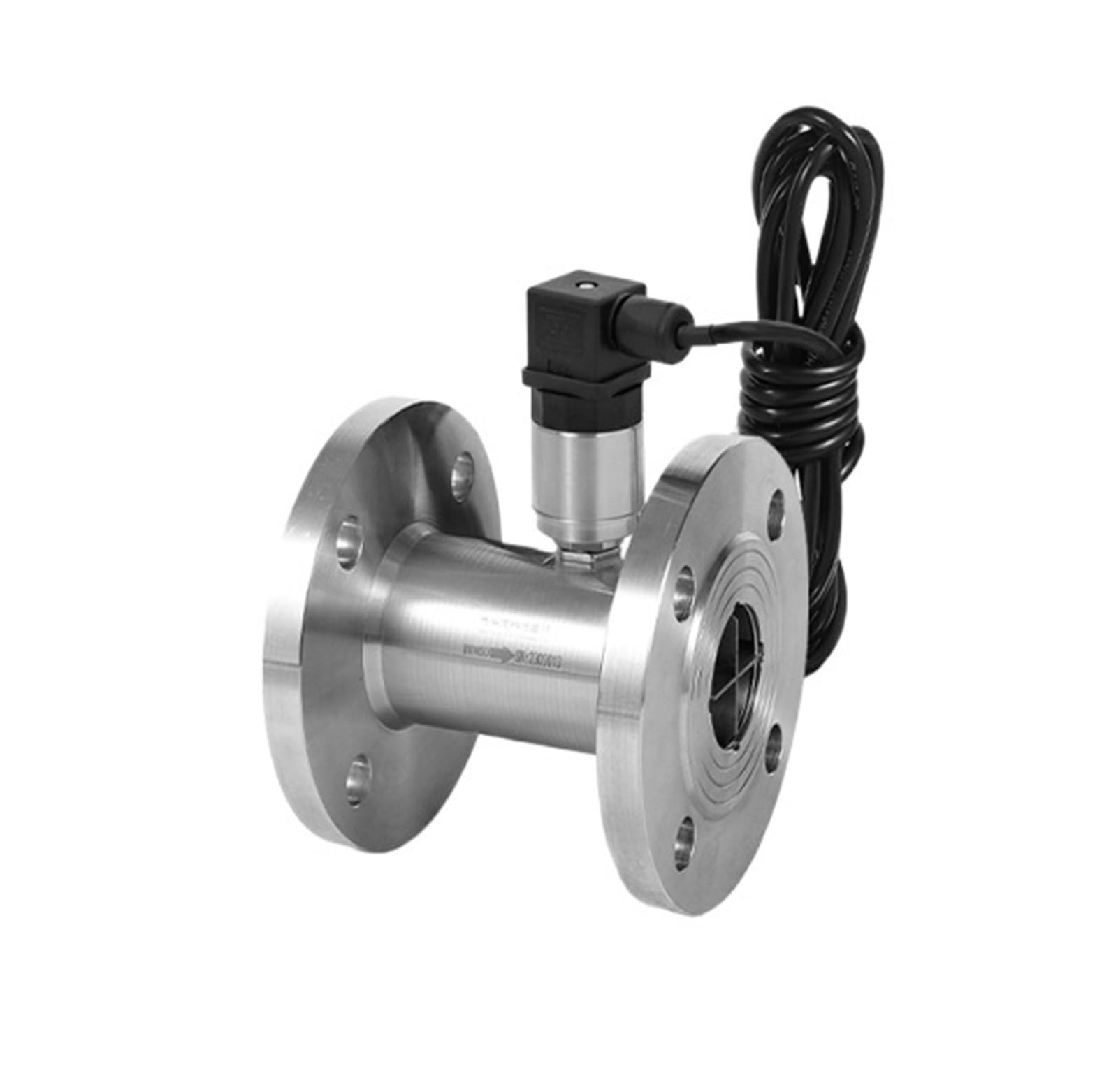 WQGQPXOB Flow Meter Liquid Stainless Steel Electronic Digital Sensor(DN200 Flange)