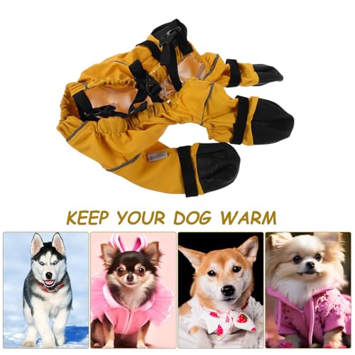 Traje de nieve para perros para evitar almohadillas heladas y humedad 7