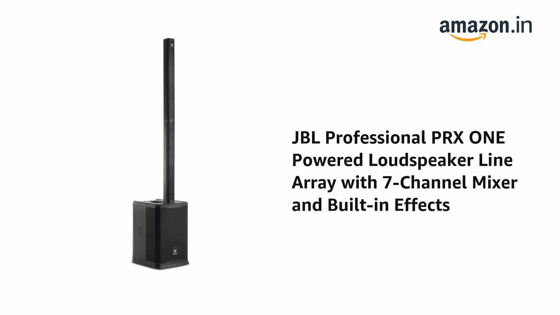 JBL Professional Prx One Powered Loudspeaker Line Array with 7