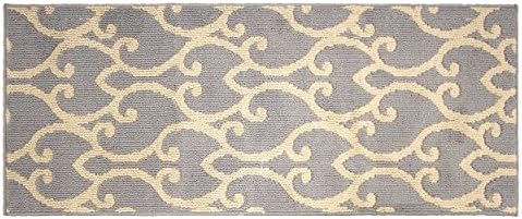 Jean Pierre New York Donnie Accent Tapete, 60 x 152 cm, cinza/ber...