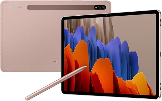 Samsung Galaxy Tab S7 - Tablet Android 4G de 11.0"" I 128 GB I S Pen Incluido I Color Bronce [Versión española]