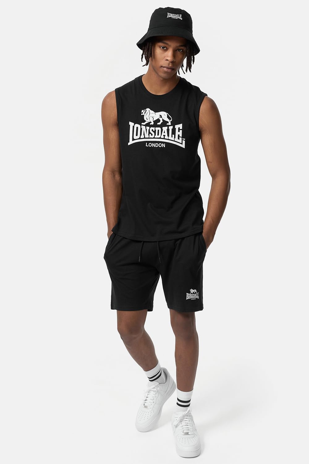 Lonsdale Allanton Track suit Hombre (Pack de 1)