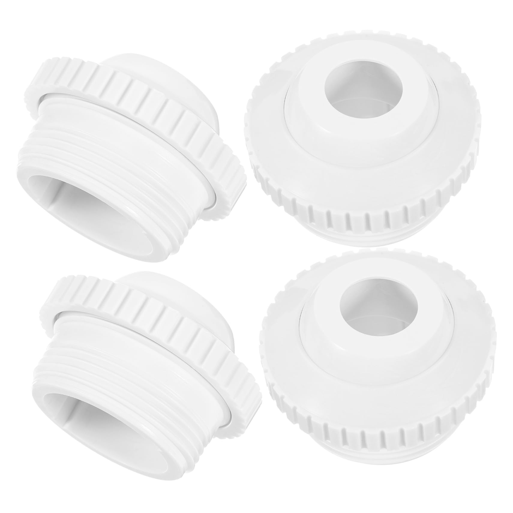 BESPORTBLE 3 Series Chorros De Masaje para Piscina Jetnozzle Jet Nozzle Bomba Flota Accesorio De Boquilla De Salida De Entrada De Agua De Plástico El Plastico 4 Piezas X 3