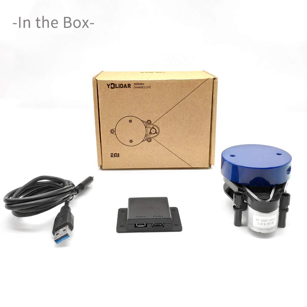 B052 未使用品 EAI YDLIDAR X2L 360度 2D レーザー Amazon.com : EAI YDLIDAR X2L 360 Degree 2D Laser Range Sensor Kit