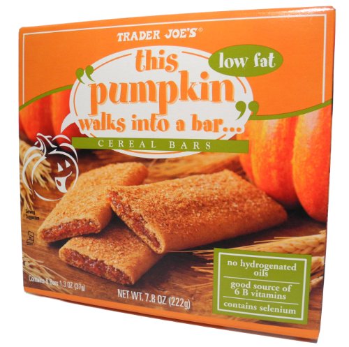 Trader Joes This Pumpkin Walks Into A Bar... Cereal Bars