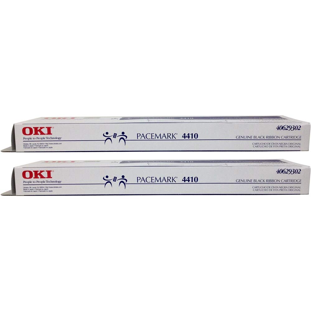 Oki- 52105801 , 40629302 Ribbon Ribn ,Pacemrk4410 ,Nyl ,Bk (Pack Of 2