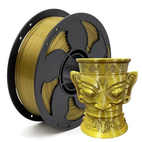 Image of Metal Bronze PETG 1.75mm 1kg Shiny Smooth Metallic 3D Filament FDM AMS