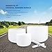 RYAN DVAN Crystal Singing Bowl Set of 3, 6