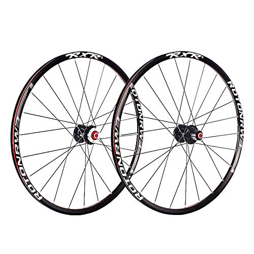 26 Zoll MTB-Laufräder Mountainbike-Laufradsatz Fahrradfelgen Aluminiumlegierung Doppelwandfelge Scheibenbremse Abgedichtete Lager 7-11 Geschwindigkeit