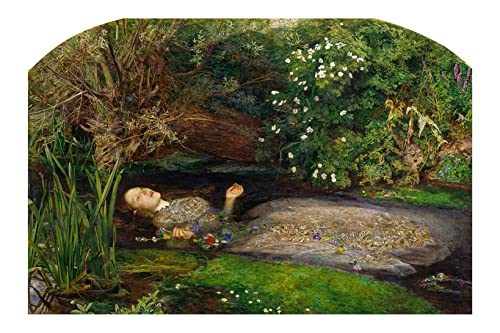 Ophelia de John Everett Millais: impresión artística de alta fidelidad y gran formato