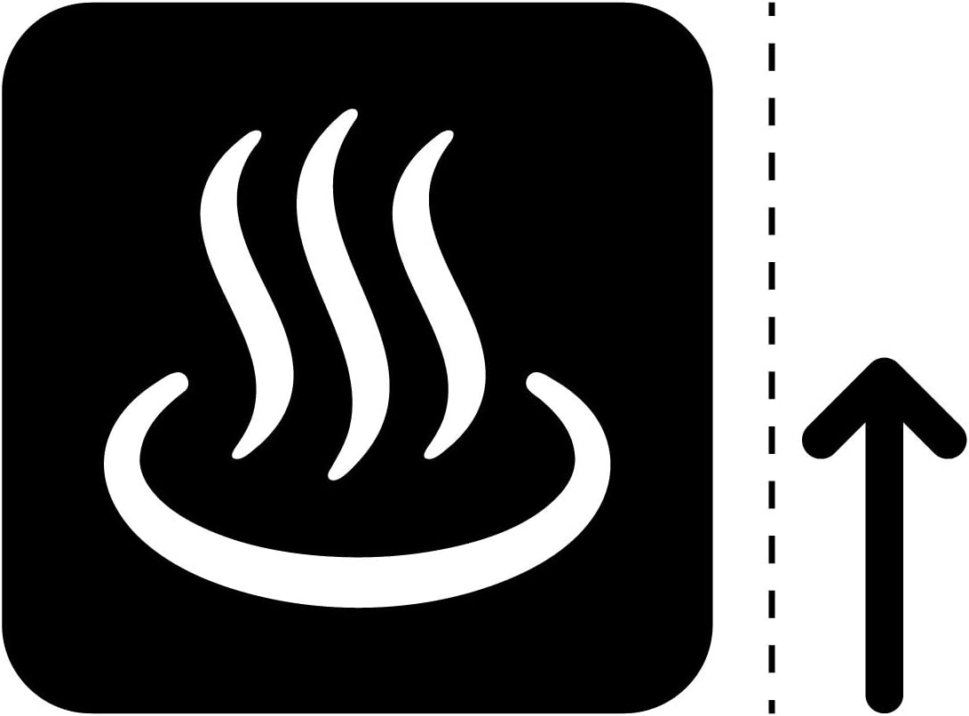 Amazon 温泉 風呂案内マークのカッティングステッカー シール 光沢タイプ 耐水 屋外耐候3 4年 クリックポストにて発送 黒 50 ウォールステッカー オンライン通販