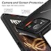 Cresee Crystal Clear Hard Back + Flexible TPU Bumper Shock-Proof Phone Case for ASUS ROG Phone 9/9 Pro - Transparent