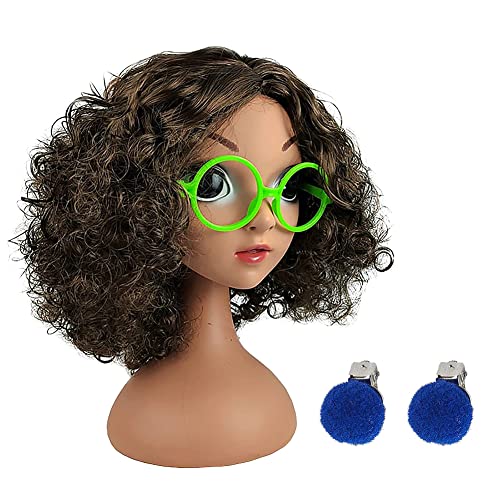 TEHAUX Puppenperücken Set 12 Stück - Glattes Haar Für DIY Puppen