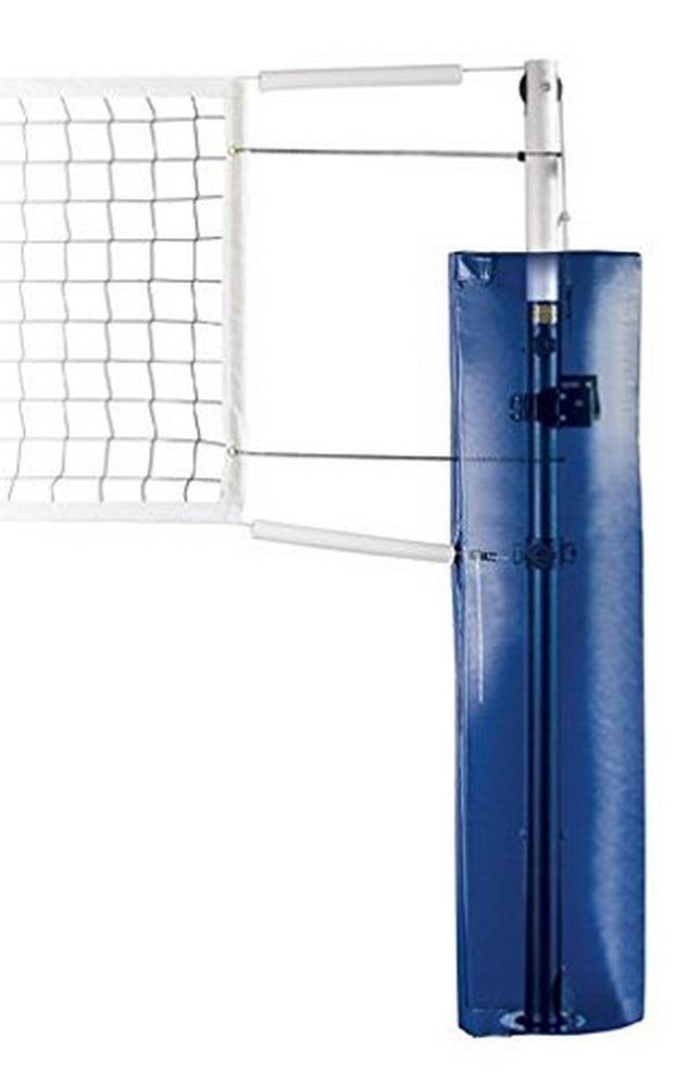 First Team Galaxy Complete Titanium Competition Titanium Volleyball System44; Navy Blue