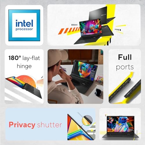 Image of ASUS Vivobook Go 15 15.6 inch FHD Laptop Intel N150, 4GB RAM, 128GB SSD + Microsoft 365 Personal 12-Month Subscription Bundle