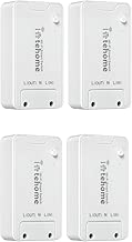 InteHome 16A Smart Home Wifi Switch, Wireless Remote Control Alexa Relay Switch for Household Appliances, Compatible with Amzon Alexa Echo Google Home Iphone Android App (4 Pack, APP Smart Life) - coolthings.us