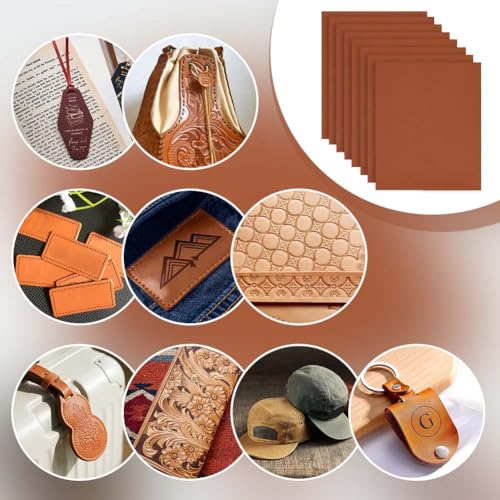 Feuille similicuir laserable impression UV et patchs cuir PU thermocollant
