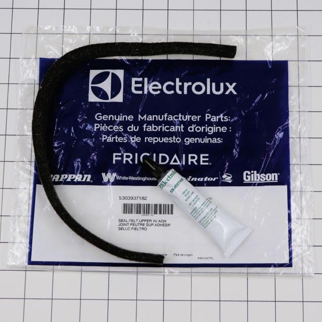5303937182 Dryer Upper Front Felt Seal With Adhesive