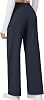 High Waisted Work Pants for Women Business Casual Outfits Office Dress Pants Trousers with Pockets