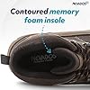 Nevados Trail Mens Gents Waterproof Genuine Leather Lightweight Breathable Lace Up Memory Foam Hiking Outdoor Trekking Ankle Boots (BROWN, UK Footwear Size System, Adult, Men, Numeric, Medium, 9) #5