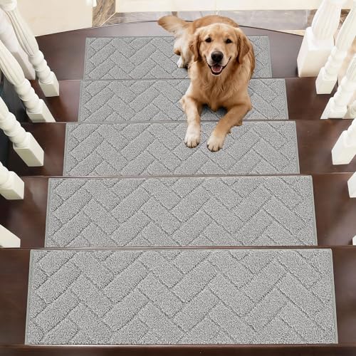 BEQHAUSE Edging Stair Treads for Wooden Steps 9" x 28",