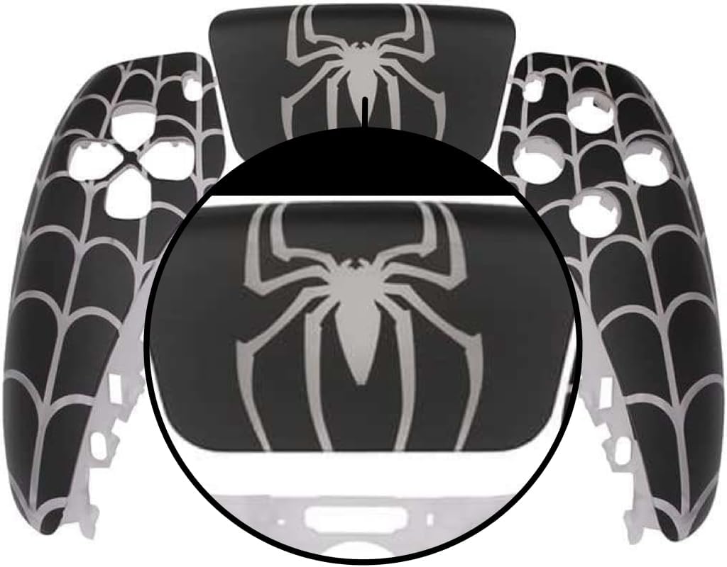 Spider Front Back Faceplate Rear Shell Housing for PS5 Game Controller Shells BDM-030