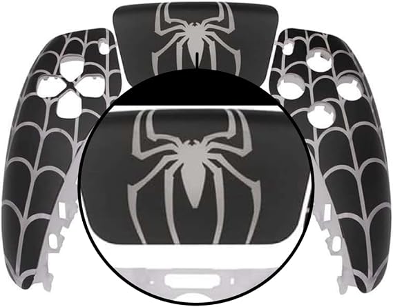 Spider Front Back Faceplate Rear Shell Housing for PS5 Game Controller Shells BDM-030
