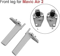 Vista 2 de SeiZed Dron - Piezas de reparación de pierna delantera derecha izquierda para DJI Mavic Air 2 pies base tren de aterrizaje patas patas reemplazo