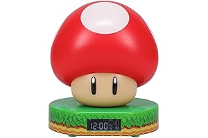 Super Mario Bros Mushroom Digital Alarm Clock: A Delightful Mario-Themed Timekeeper