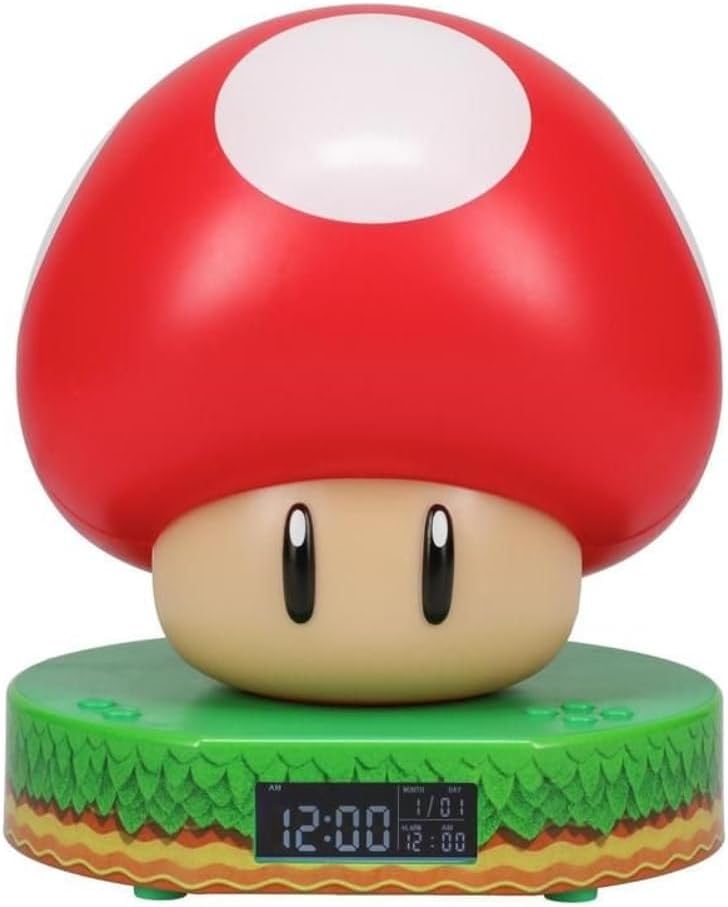Paladone PL - Super Mushroom Digital Alarm Clock