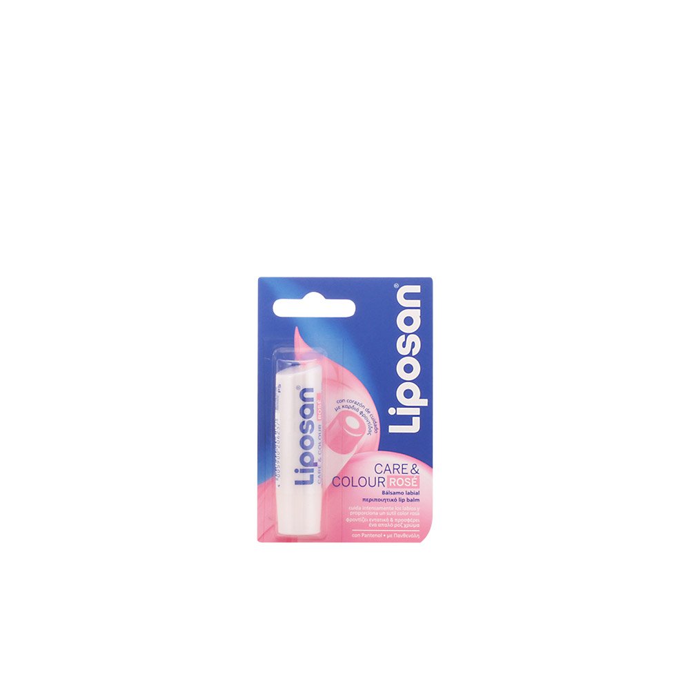 Liposan (Labello) Care & Colour Rose - Lip Care Balm - 4.8gr/5.5ml