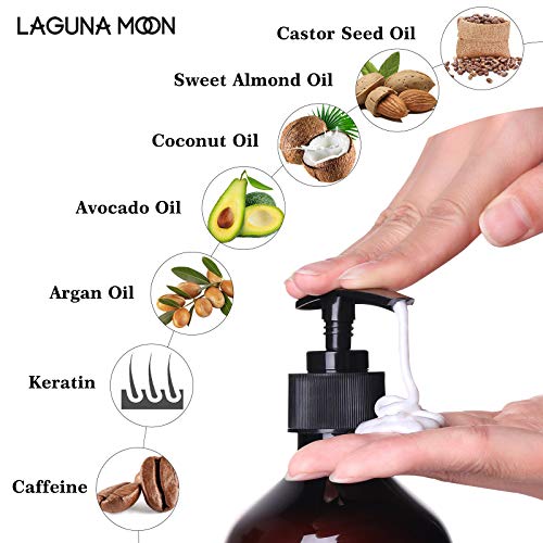 Avocado And Coconut Hair Conditioner For Damaged Dry Hair, Sulfate & Paraben-Free Hair Deep Conditioner With Sweet Almond Oil & Argan Oil To Moisturize & Nourish For Soft,Smooth Shiny Hair, 16.9Oz #TOP2