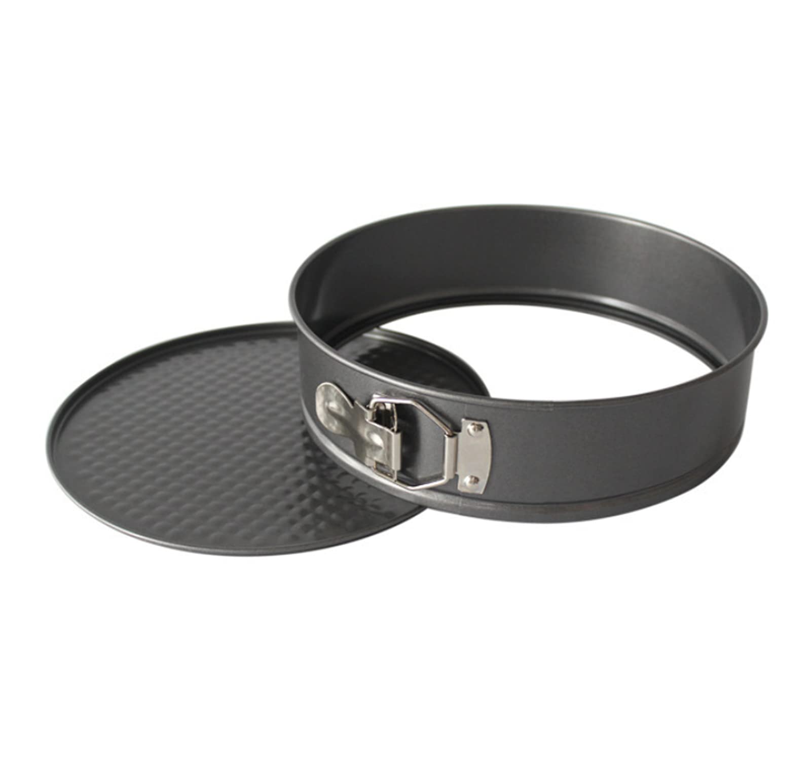 Springform-Set, 24 cm Mini-Kuchenform, runde Käsekuchenform, antihaftbeschichtet und auslaufsicher, geeignet für Mini-Käsekuchen, Pizza und Quiche，26cm