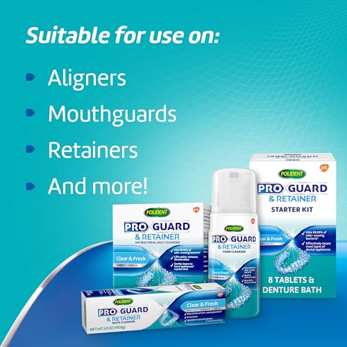 Polident Proguard & Retainer Cleaning Tablets, Mouth Guard Cleaner And Retainer Cleaner Tablets thumb #2