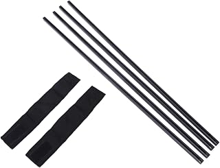 DONFAMDS 2Piezas Cortina de Automática Protector Solar Retráctil UV de Color Negro del Vehículo