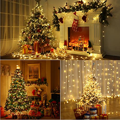 Luces Navideñas LED 75 pies 200 unidades, blanco cálido miniatura 4