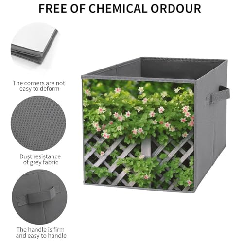 Bacs de rangement pour vêtements avec poignées pour stopper le désordre