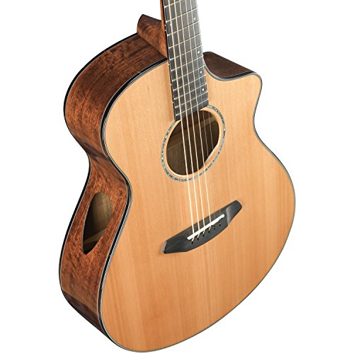 Breedlove Solo Concert Ce Red Cedar - Ovangkol Acoustic-Electric Guitar With Accessories #TOP6