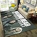 Produktbild NOTEDI Terror TV Zombie Carpet Living Room Home Bedroom Sofa Door mat Area Carpet Soft Flannel Non Slip Floor mat
