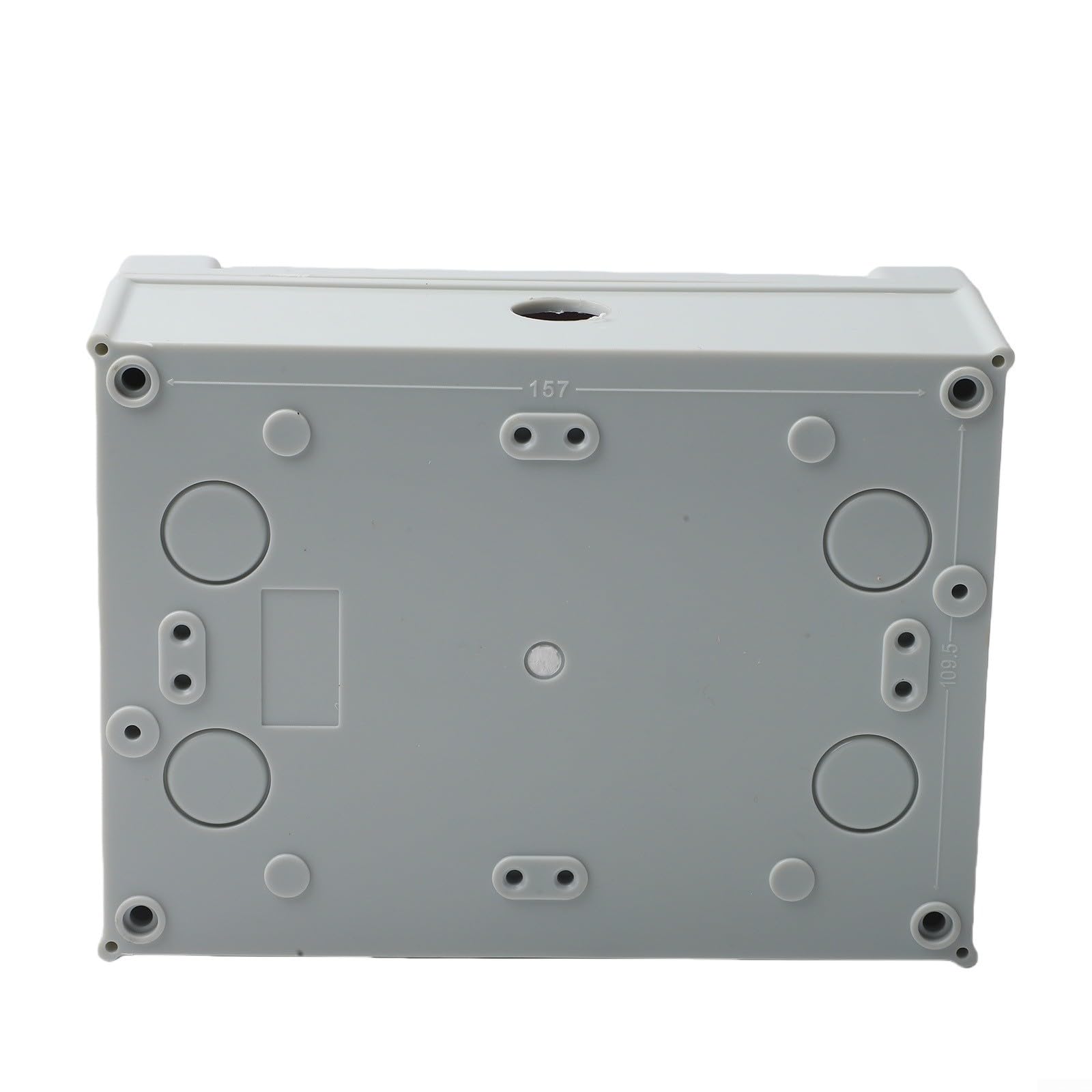 Distribuidor de pared de 2 vías con interruptor FI, 250 V/16 A, carcasa ABS IP67, para exteriores y talleres