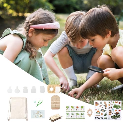 Microscope pour enfants et kit d'exploration de la nature en plein air