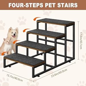 Dog-Stairs-for-Small-Dogs-4-Steps-Pet-Stairs-for-High-Bed-and-Couch-Sofa-Non-Slip-Dog-Stairs-for-Small-Dogs-Older-or-Injured-Pet-Industrial-Brown - Cucciolini Doodles   Dog-Stairs-for-Small-Dogs-4-Steps-Pet-Stairs-for-High-Bed-and-Couch-Sofa-Non-Slip-Dog-Stairs-for-Small-Dogs-Older-or-Injured-Pet-Industrial-Brown
