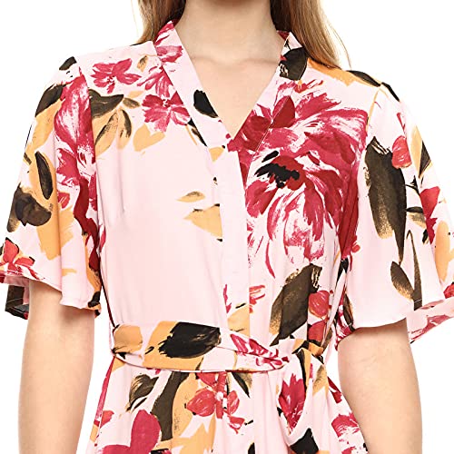 Image of PINACOLADA Women Stylish Floral Design Casual Dresses (AZ21DRS CSWSSDR242 AZ)