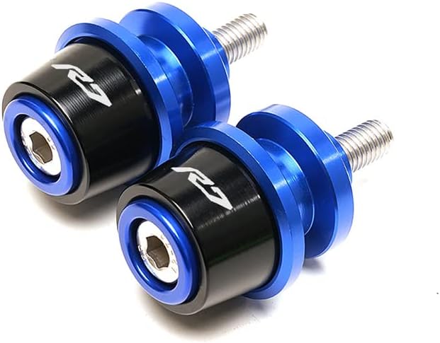 Miniatura 7 de For R7 YZFR7 YZF R7 R 7 2021 2022 Motorcycle Accessories CNC Aluminum 6mm Swingarm Spools Slider Stand Screws