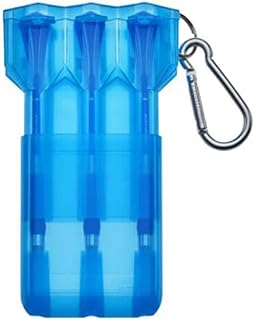 Casemaster by GLD Products Nomad - Estuche Ajustable para Dardos, Color Azul neón