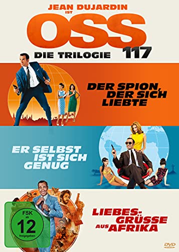 OSS 117 - Die Trilogie en edición DVD alemana 2
