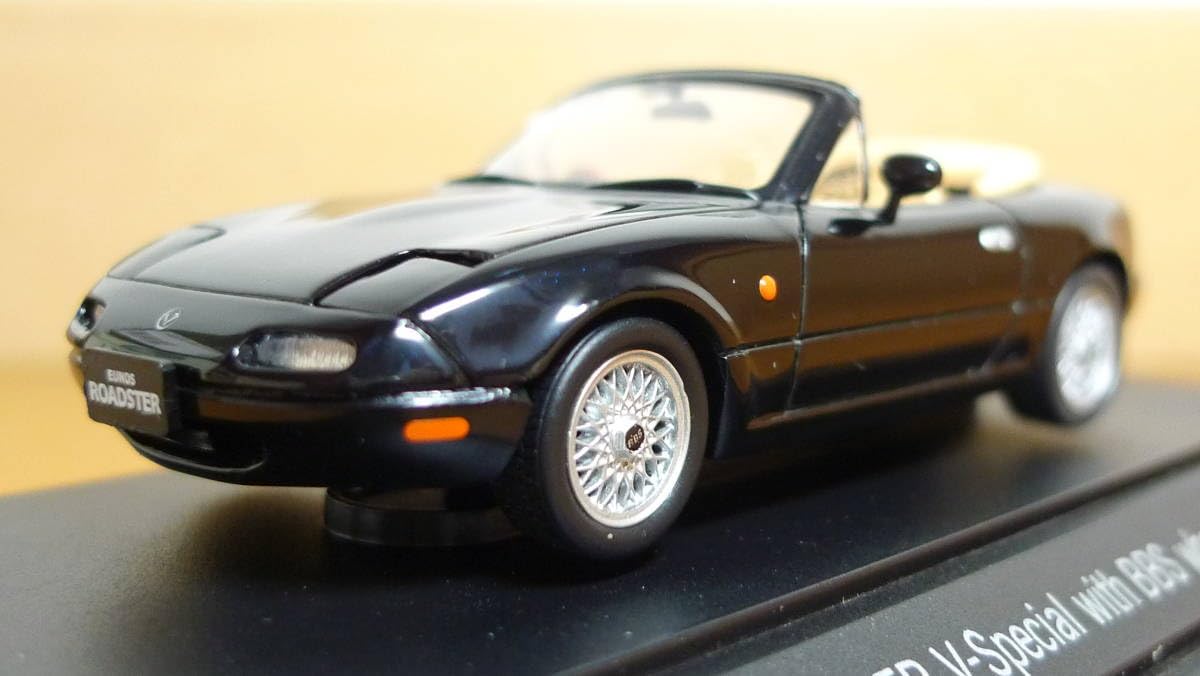 【貴重】エブロEUNOS ROADSTER V-Special with BBS Amazon.co.jp: EBBRO Ebro Eunos Roadster V Special BBS Wheel 1996