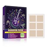 [60 Pack] Party Relief Patches Use The Patch Before Party Drinking，Wake up with a Recovery Patch for a Better Day A Natural Dopamine Patches.